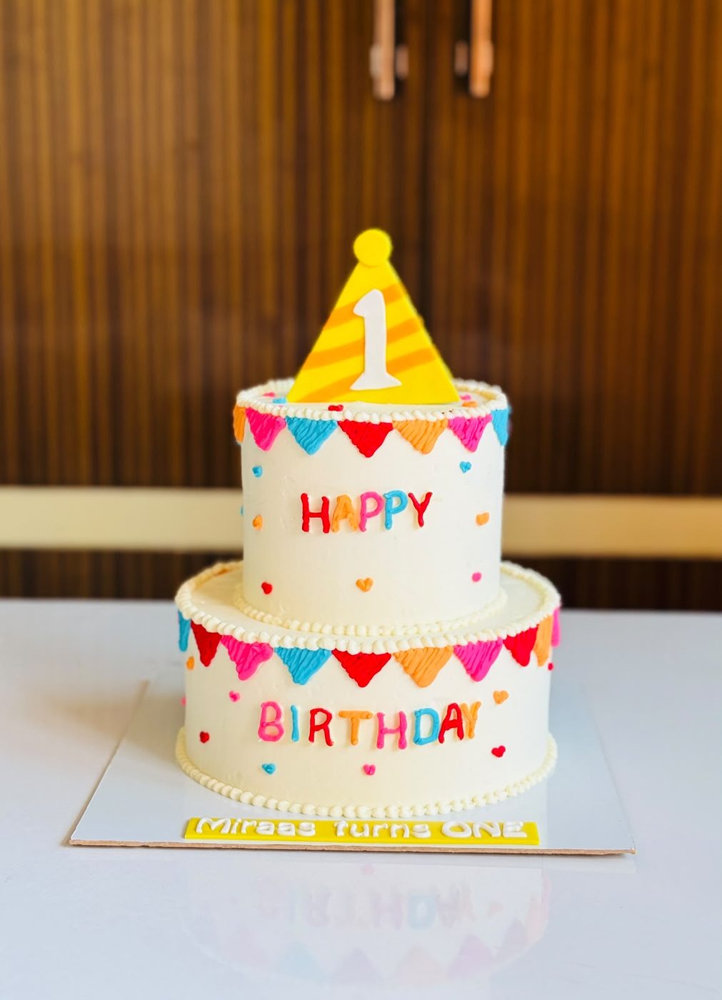 Dove grey 25th anniversary cake