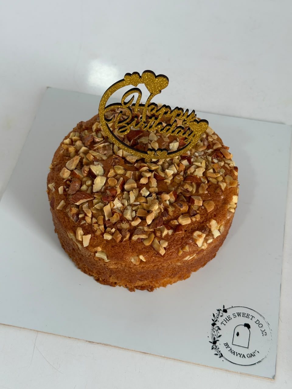 Nutty overloaded tea cake